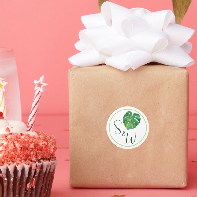 Modern Tropical Sticker (Party)