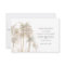 Modern Tropical Trees Typography Save The Date