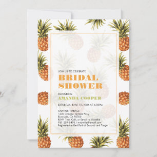 Modern Tropical Wedding Bridal Shower Invitation