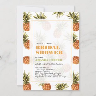 Modern Tropical Wedding Bridal Shower Invitation