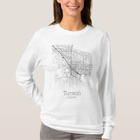  Modern Tucson Arizona Street Map