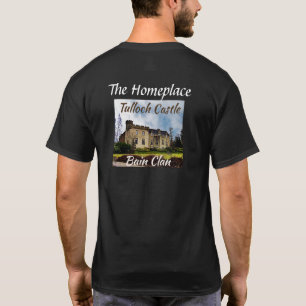 Modern Tulloch Castle Scotland – Clan Bain Photo T-Shirt