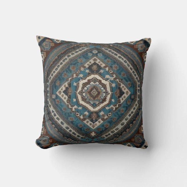 Modern Turkish Beautiful Old Pattern Collection Cushion (Front)