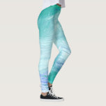 Modern Turquoise Green Blue Abstract Brush Strokes Leggings<br><div class="desc">This modern turquoise green and blue abstract acrylic paint brush stroke pattern. 
#abstract #paint #acrylic #elegant #stylish #modern #turquoise #green #blue #pattern #bestselling #bestseller #design #designer #trending #stylish #fashionable #popular #apparel #clothing #leggings #yoga #gym</div>