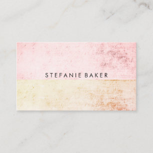 Modern Two Tone Colourful Grunge Business Card