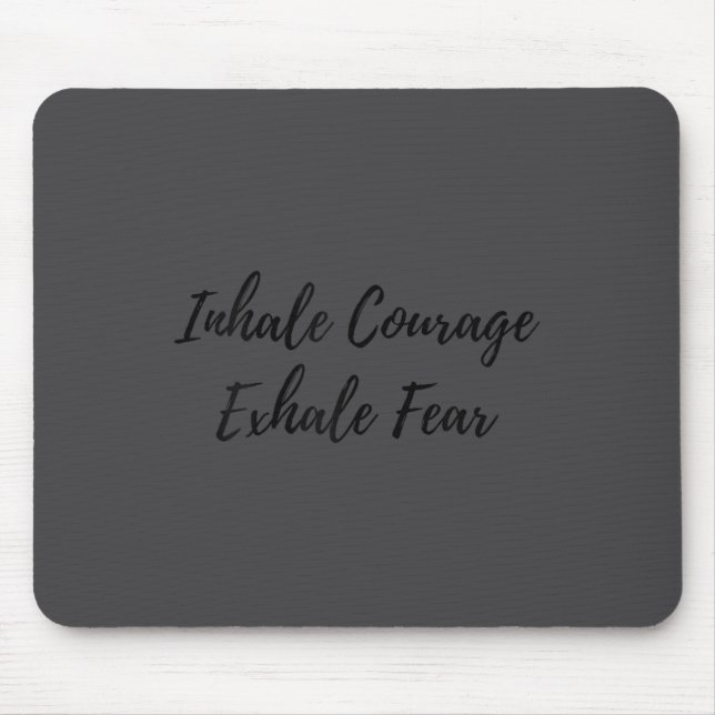 Modern Tygraphy Motivational Wall Art For Insratio Mouse Mat (Front)