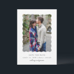 Modern Type  Save The Date<br><div class="desc">Save the date photo card featuring a single photo and modern type.</div>