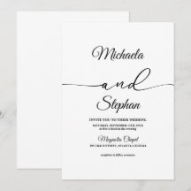 Modern Typography | Bold Bellisia Wedding