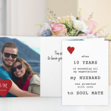 Modern typography custom photo wedding anniversary