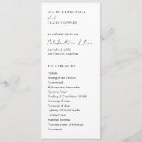 Modern Typography Elegant Wedding