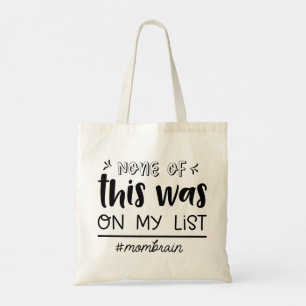 Modern Typography funny Quotes Tote Bag