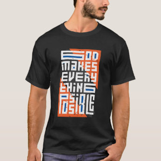 Modern Typography Inspirational Quotes T-Shirt
