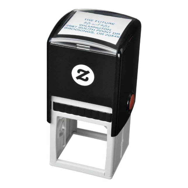 Modern Typography Minimalist Self-inking Stamp (Product)