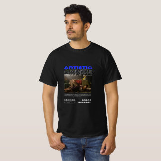 Modern Typography Pop Culture T-Shirt