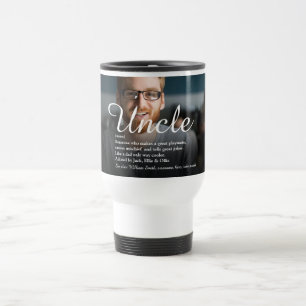 Modern Uncle Funcle Definition Script Fun Photo Travel Mug