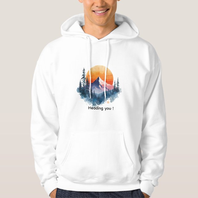 Modern Unique Brandy Trendy Hoodie (Front)