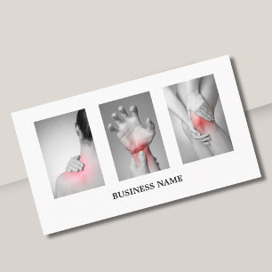 Modern Unique Doctor Orthopaedics Business Card