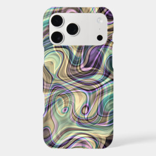 Modern Unique Stylish Marble Swirls Art Motif