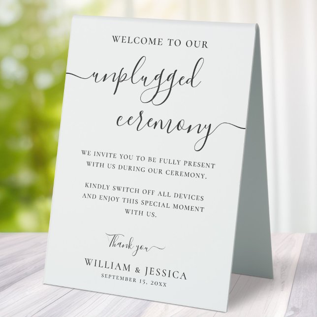 Modern Unplugged Ceremony Wedding (Creator Uploaded)