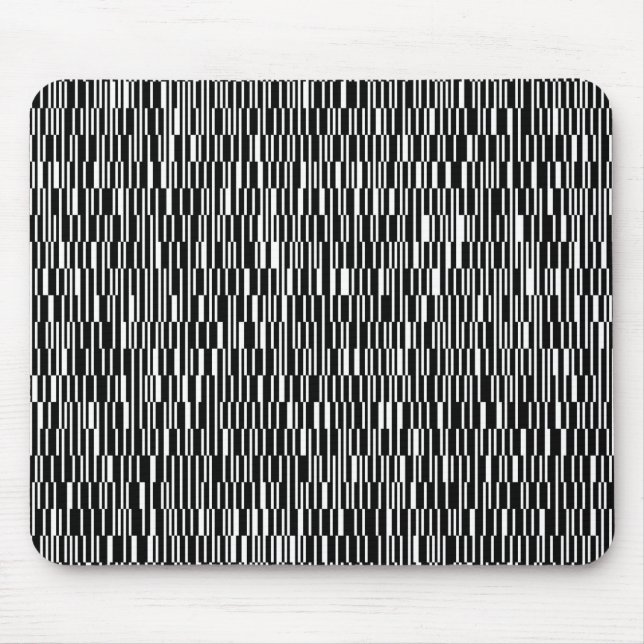 Modern, urban, contemporary geometric pattern art mouse mat (Front)