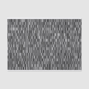 Modern, urban, contemporary geometric pattern art tissue paper