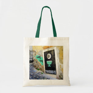 MODERN URBAN LISBON GRAFFITI TOTE BAG