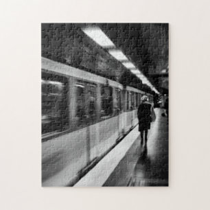 Modern, urban Parisian life Jigsaw Puzzle