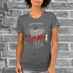 Modern Urban Script Grace Life Monogram Winner T-Shirt