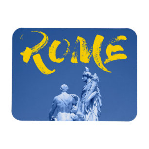 Modern, urban, vibrant, cool design Rome Culture Magnet