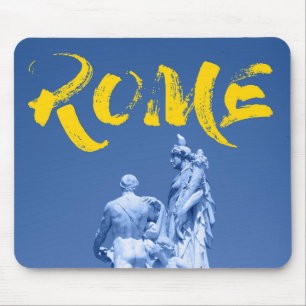 Modern, urban, vibrant, cool design Rome Culture Mouse Mat