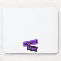 Modern, urban, vibrant, trendy graphic Spread Love