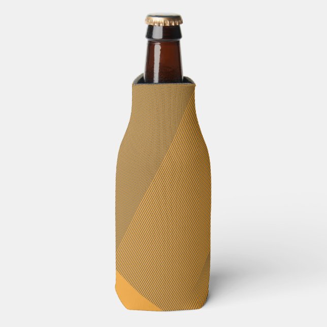 Modern, urban, yellow, bold simple motion concept bottle cooler (Bottle Front)
