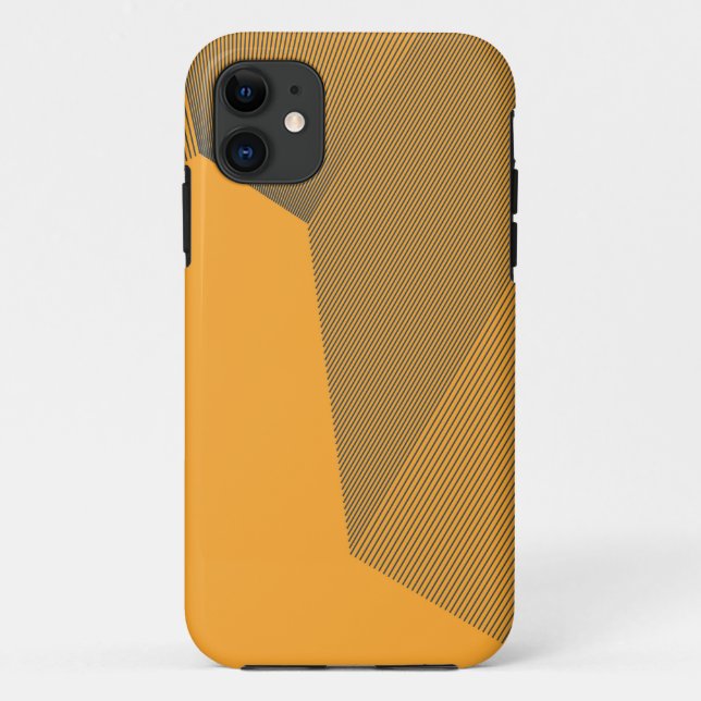 Modern, urban, yellow, bold simple motion concept Case-Mate iPhone case (Back)