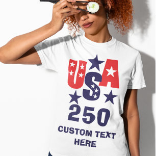 Modern USA 250 Anniversary T-Shirt