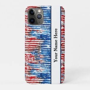 Modern USA Stars and Stripes iPhone 11 Pro Case