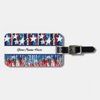 Modern USA Stars and Stripes