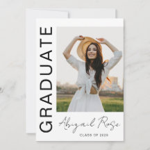 Modern Vertical 2023 Photo Card Announcement 