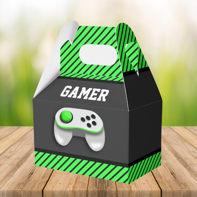 Modern Video Game Birthday Party Favour Box (Creator Uploaded)