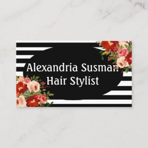 Modern Vintage Art Deco Bustiness Card