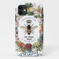 MODERN VINTAGE BOTANICAL QUEEN BEE