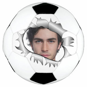 Modern Vintage Custom photo in a hole Football