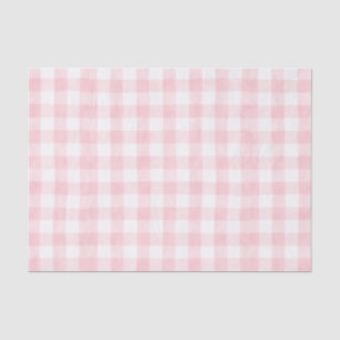 Modern Vintage Fabric Stripes Chequered Box Tissue Paper
