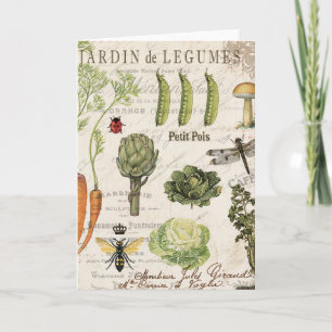 modern vintage french polden card