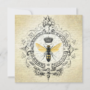 Modern vintage french queen bee