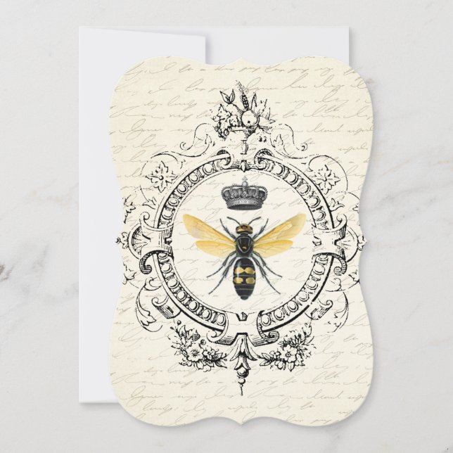 MODERN VINTAGE french queen bee (Front)