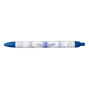 modern vintage french queen bee black ink pen