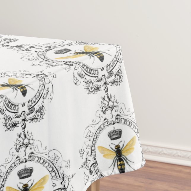 MODERN VINTAGE french queen bee Tablecloth (In Situ)