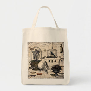 Modern Vintage Halloween Garden Tote Bag