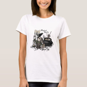Modern vintage Halloween skull T-Shirt