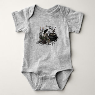 Modern vintage Halloween WITCHES BREW Baby Bodysuit
